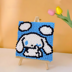 Pompom Ball Mosaic Art